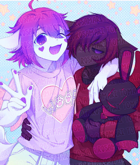 Commissioned for n3k0fuwafuwa on IG